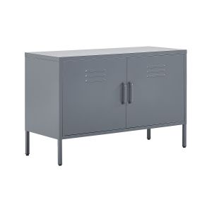 Armário de escritório uria metal cinzento