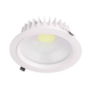 Downlight LED redondo de embutir 18w 1539lm ø20cm 4000k branco eilen