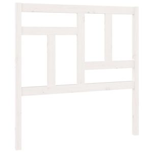 vidaXL cabecero de cama madera maciza de pino blanco 95,5x4x100 cm