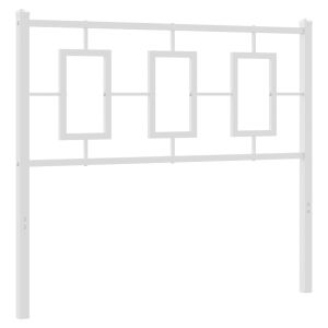 vidaXL cabecero de metal blanco 100 cm
