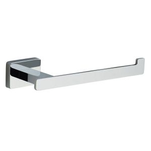 Kibath porta-rolo de papel higiênico sierra 19cm, cromo, aço inoxidável