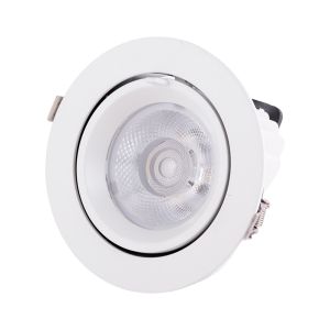 Foco downlight LED 30w 4500lm 2700ºk circular ajustável 40.000h