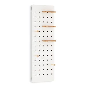 Móvel de entrada com espelho verona cor branco
