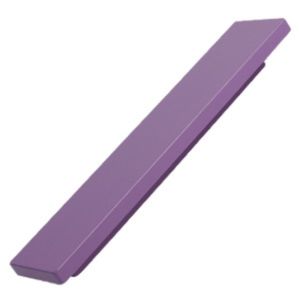 Puxador 128mm pintado de roxo, lote com 24