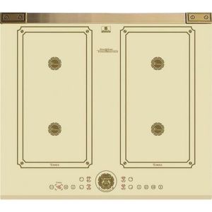 Placa de cozimento por indução - kaiser - kct 6745 fi elfad - 60 cm - 2 zon