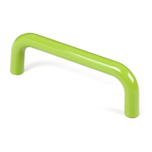 Puxador abs 96mm pistache brilhante, lote com 50