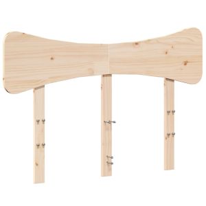vidaXL cabecero de madera maciza de pino 120 cm