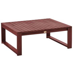 Mesa de centro madeira de acácia castanho timor