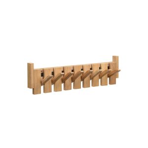 Perchero porte marrón claro - 56 x 15 cm