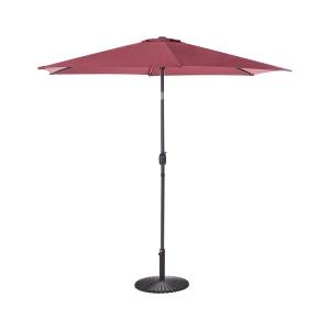Guarda-sol de jardim 266 cm varese bordeaux