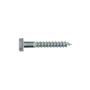 Parafuso de aço zincado 10x120 pacote 2 unidades - vynex