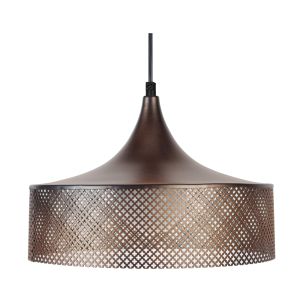 Suspensão metal suèdois gaine bronze d31 cm