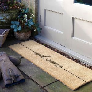 Felpudo para patio welcome - 120 x 40 cm