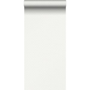 Borastapeter papel de parede motivo losango gradiente branco