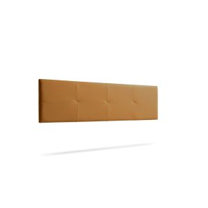 Cabeceira estofada altea pele sintética 220x50x5 cm - moonia