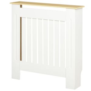 Cobertura radiador 78x19x83 cm color blanco Homcom