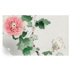 Papel de parede vinílico sutileza floral 416x254 tulup