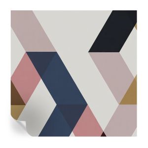 Papel de parede adesivo losangos coloridos 250x250 tulup