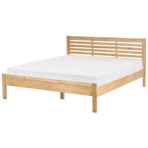 Cama madeira de pinho carnac 160 x 200 cm castanho claro