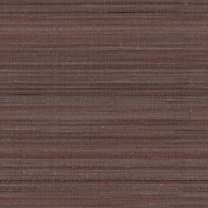 Zambaiti papel de parede textura de linho castanho escuro - 106 cm x 10 m