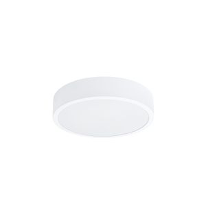 Lámpara de techo onyx 1 blanco aluminio 30x6x30cm