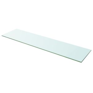 Prateleira de vidro 100x25 cm transparente