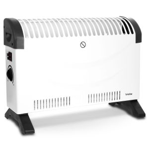 Aquecedor convector 3 níveis de potência, reg briebe 128215 branco 2000w