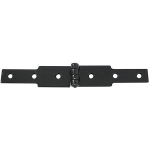 Dobradiça convexa 50x30 2xl140mm preta
