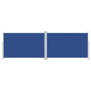Toldo lateral retrátil 200x600 cm azul