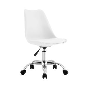 Cadeira de mesa eyre com rodas 97x47x58cm Thinia Home