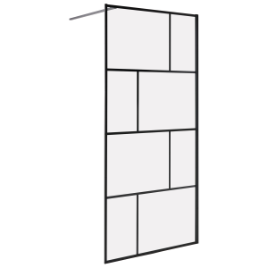 Painel de duche tapajos 900 x 1950 mm preto