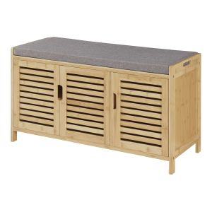 Sapateira løten 6 compartimentos para 12 pares mdf 62x125x36cm  wenge