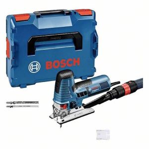 Serra tico-tico gst 160 ce 800w - Bosch - com 2 lâminas - l-boxx - 06015170