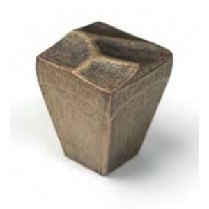 Puxador 18x18mm bronze matt, lote com 36