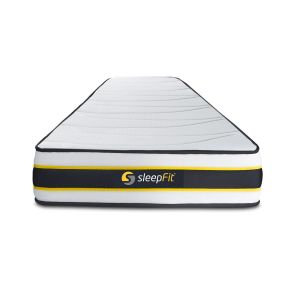Colchão sleepfit flexy (100x190 cm - molas ensacadas y viscoelástica- altur