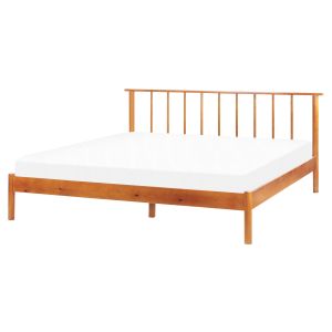 Cama madeira de pinho barret 160 x 200 cm castanho