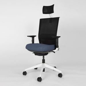 Actiu stay cadeira  ergonómica shadow blue - con cabezal