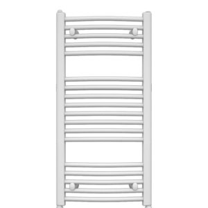Radiador toalheiro curvo branco 90x50cm/413w(dt=50k)/casa banho até 6 m2