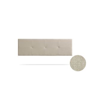 Cabeceira estofada altea aqualine 190x50x5 cm - bege torrado - moonia