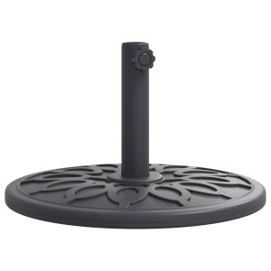 Base de guarda-sol para postes de ø38/48 mm 12 kg redondo