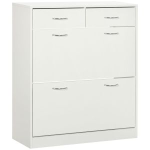 Sapateira 80x30x91,5 cm color blanco Homcom