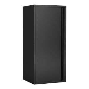 Armário metálico burlöv aço 88 x 40 x 35 cm preto [en.casa]