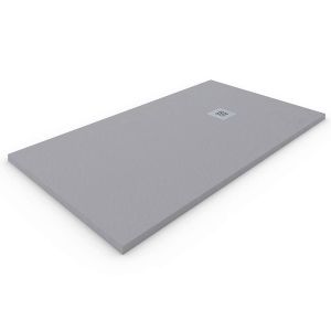 Base de duche em resina extraplano. Cinza cimento 70x160cm
