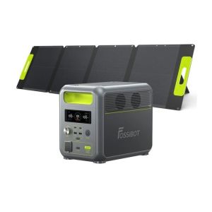 Estação de energia portátil f1200 - 1200w - 1024wh - painel 110w