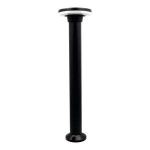 Baliza exterior LED, superfície circular, 150x600mm, 240v, 12w, 3000k, ip65