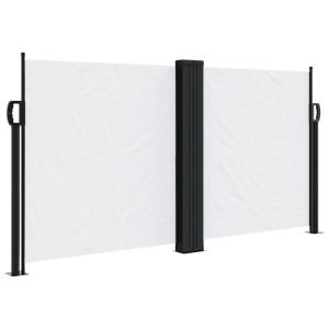 Toldo lateral retrátil 120x1000 cm branco