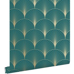 Estahome papel de parede motivo art deco 53 cm x 10.05 m 139230