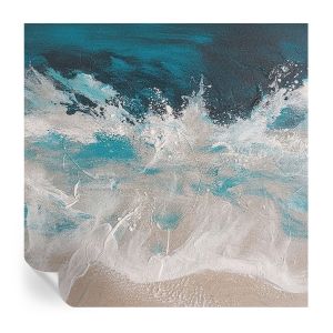 Papel parede adesivo ondas do oceano 250x250 tulup