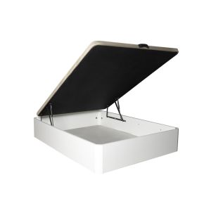 Cama de canapé dobrável branca 105 cm