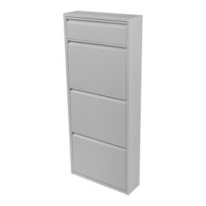 Banco sapateira ymir 10 pares de sapatos 103 x 30 x 30 x 48 cm branco